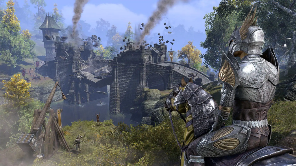 Joining the fight in the elder scrolls online